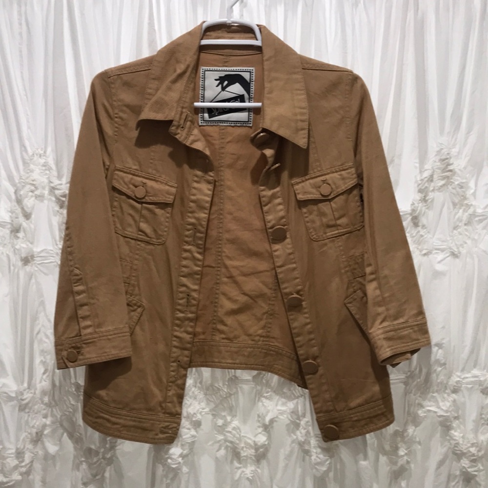 Tan lightweight jacket